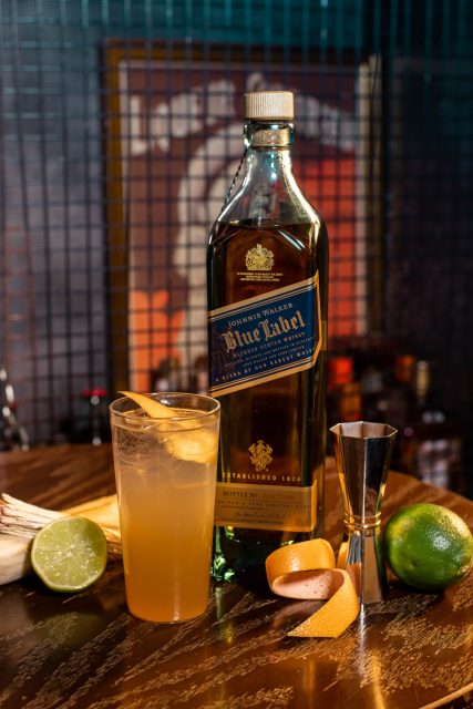 香港頂級調酒師Antonio Lai 運用Johnnie Walker Blue Label獨家調製象徵「希望」的雞尾酒