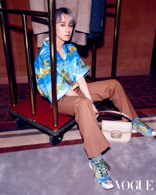 與吳肇軒一同走進 Gucci Love Parade 系列中的夢工場 細談演員的自我修養