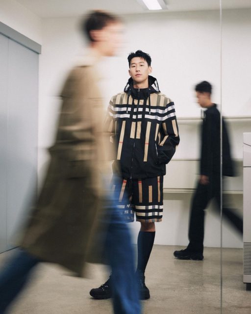 又一運動明星成為時尚寵兒!韓國足球運動員孫興慜Son Heung-min 成為 Burberry 最新品牌大使