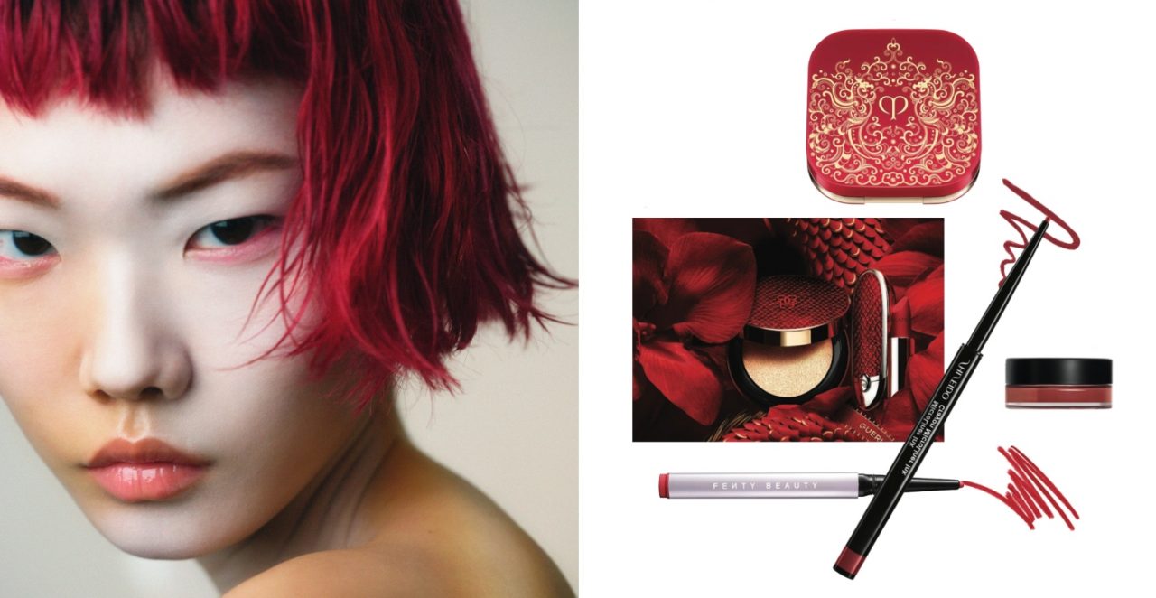以紅髮改變氣場 配合紅色妝容提升整體造型