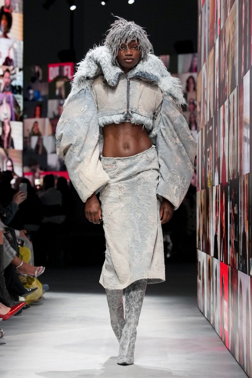 Diesel 再次挑戰時裝傳統框架，探索破壞美學魅力｜Fall / Winter 2024